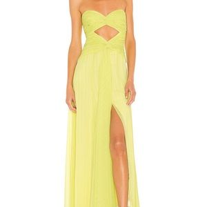 Likely Clea Gown in Sharp Green